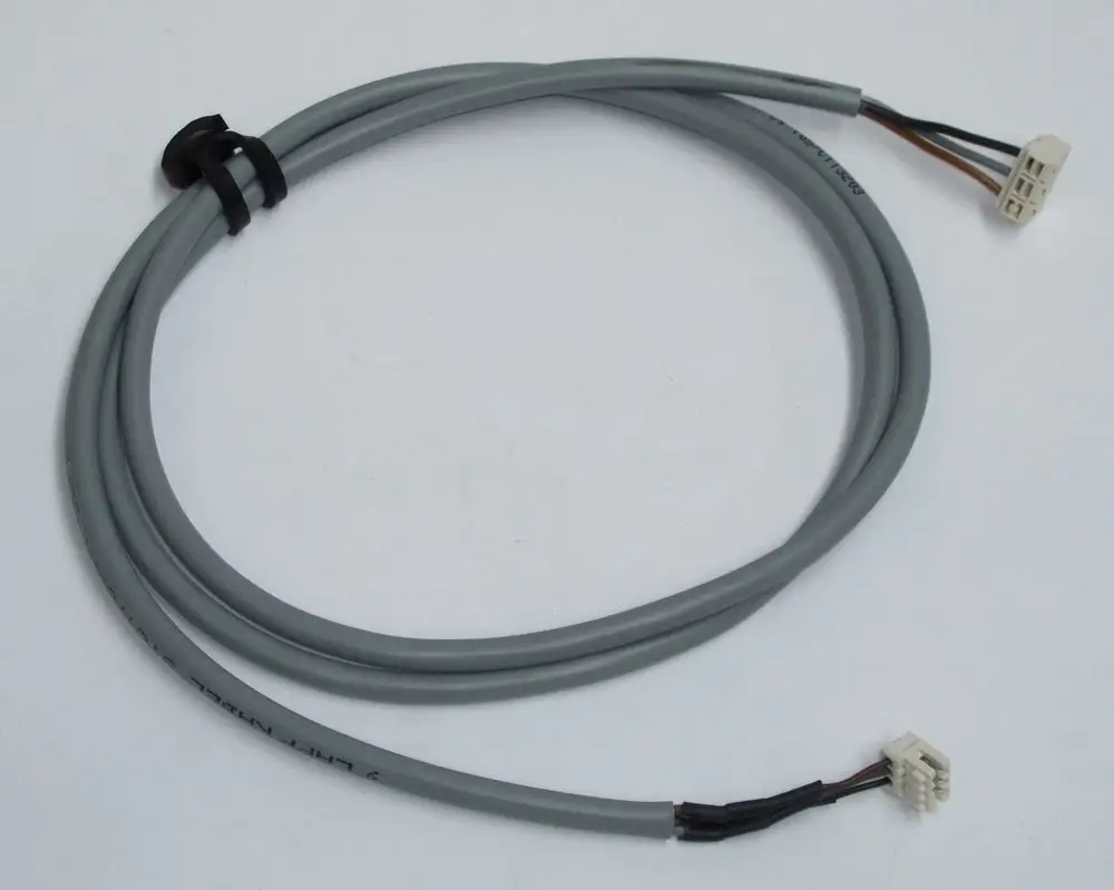 Graues Kabel mit zwei Steckverbindern, geeignet für den Drucksensor, möglicherweise von Daikin für Anwendungen wie Heizsysteme.